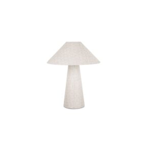 Nori Table Lamp Flecked White from Moe