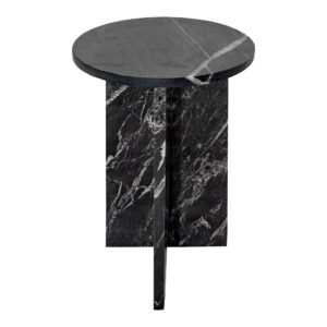 Grace Accent Table Black Marble from Moe