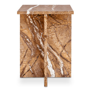 Blair Accent Table Golden Forest Marble from Moe