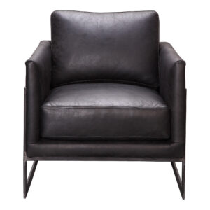 Luxley Club Chair Black from Moe