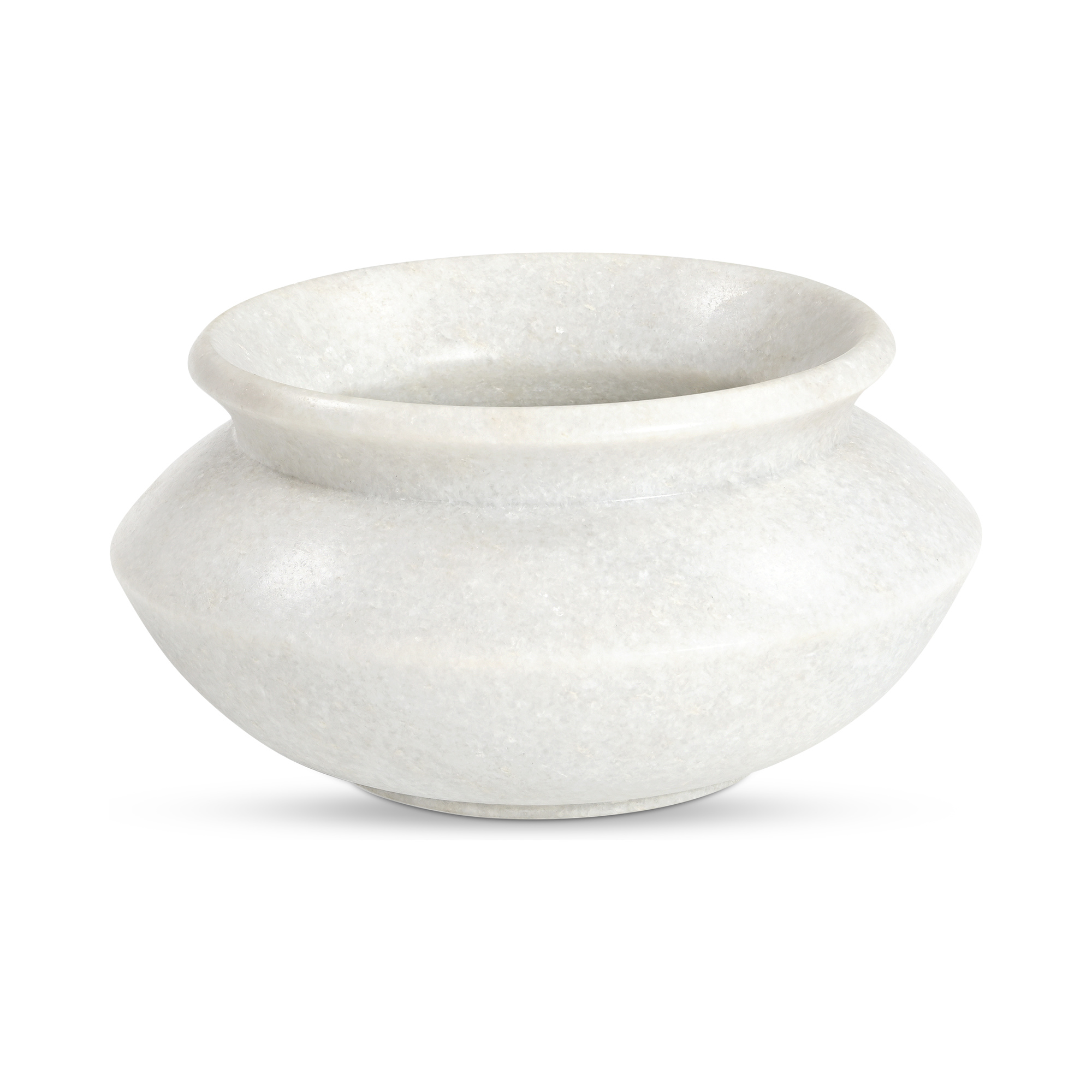 Romano Vessel White Marble