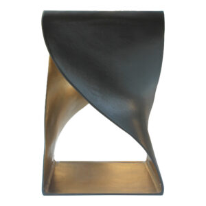 Twist Accent Table Black from Moe