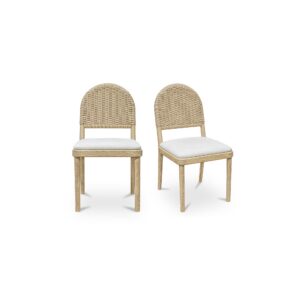 Claire Dining Chair Natural-Set of Two from Moe