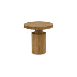 Leigh Side Table Brown from Moe