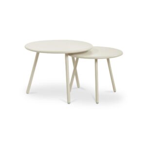 Kari Outdoor Nesting Coffee Table Cream from Moe