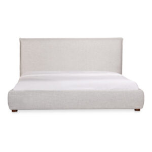 Luzon Queen Bed Light Grey from Moe