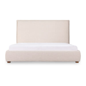 Luzon Queen Bed Tall Headboard Wheat from Moe