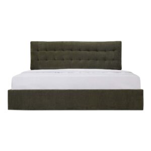Sebastion King Storage Bed Green from Moe