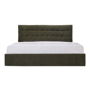 Sebastion Queen Storage Bed Green from Moe