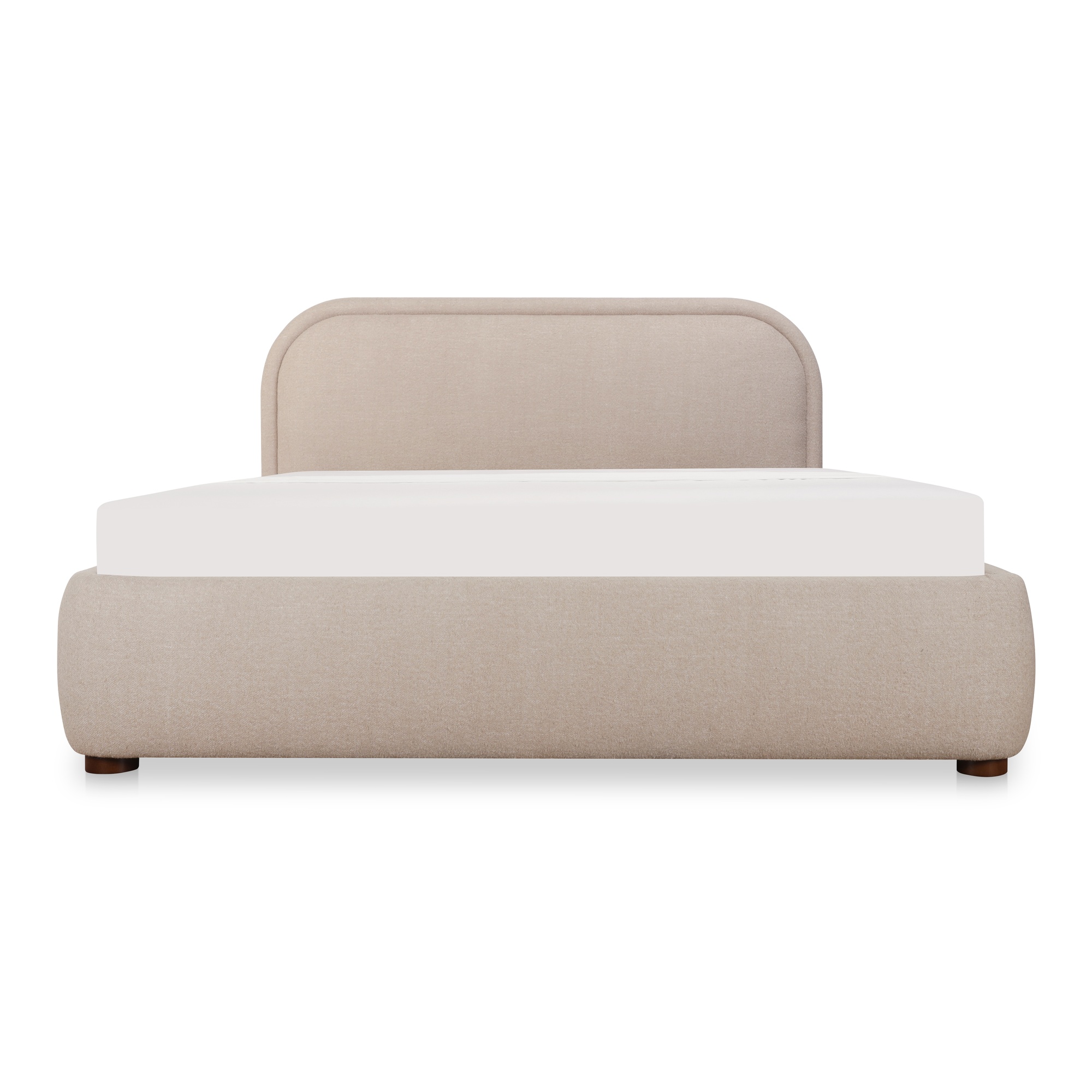 Colin Queen Storage Bed Light Brown