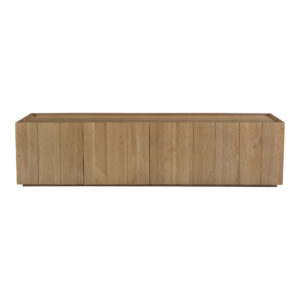 Plank Media Cabinet Natural from Moe