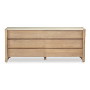 Lane 6 Drawer Dresser Natural from Moe