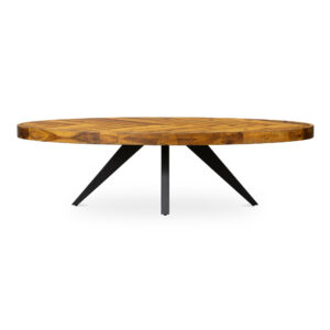 Parq Oval Coffee Table Amber from Moe