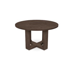 Hayes Dining Table Rustic Brown from Moe