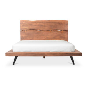 Madagascar King Platform Bed Brown from Moe