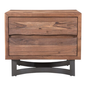 Bent Nightstand Brown from Moe