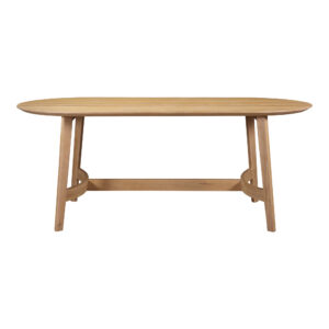 Trie Small Dining Table Natural from Moe