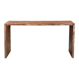 Tyrell Desk Natural Brown from Moe