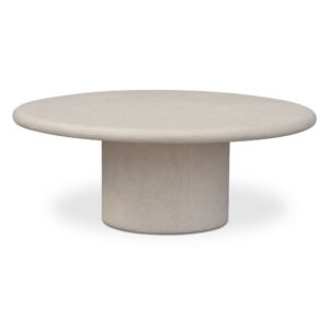 Frida Outdoor Coffee Table Cream from Moe