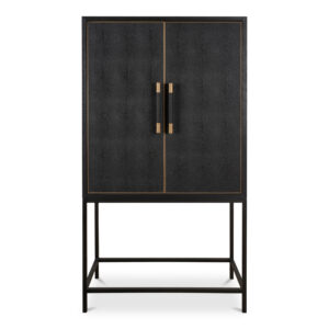 Mako Bar Cabinet Black from Moe