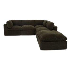Cates Dream Modular Sectional Dark Green from Moe