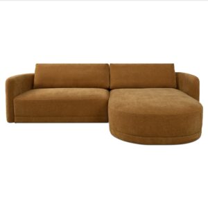 Emmy Sectional Ginger Right from Moe