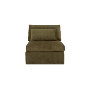 Swift Slipper Chair Dark Green from Moe