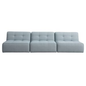 Sunseeker 3 Piece Outdoor Sofa Light Blue from Moe