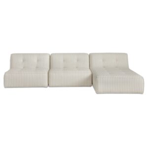Sunseeker 3 Piece Outdoor Lounge Brown Stripe from Moe