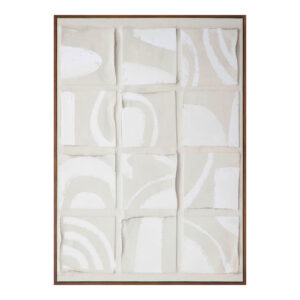 Unfold 1 Framed Print from Moe