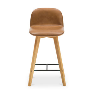 Napoli Leather Counter Stool from Moe