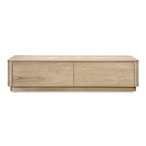 Round Off Coffee Table Natural Oak from Moe