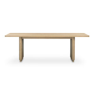 Round Off Small Dining Table Natural Oak from Moe