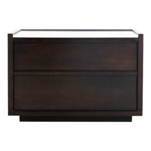 Ashcroft Nightstand Dark Grey from Moe