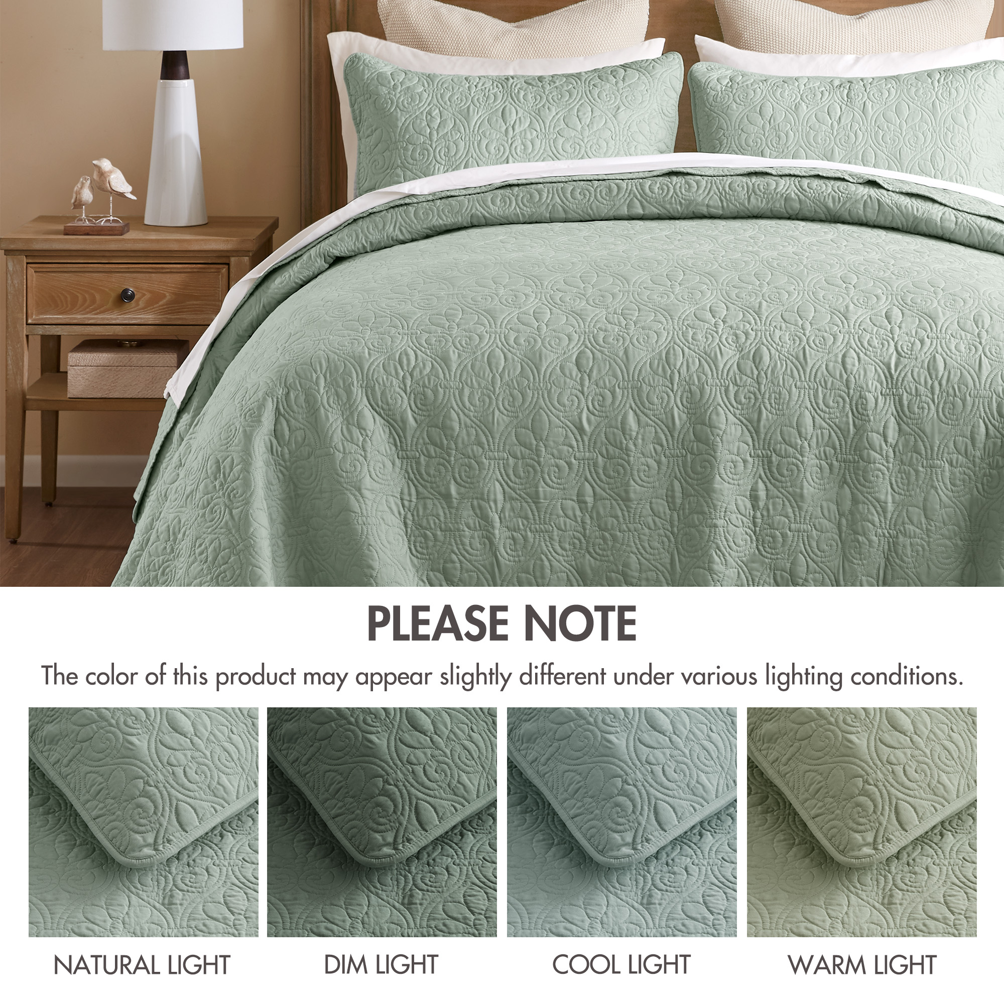 Quebec Reversible Bedspread Set