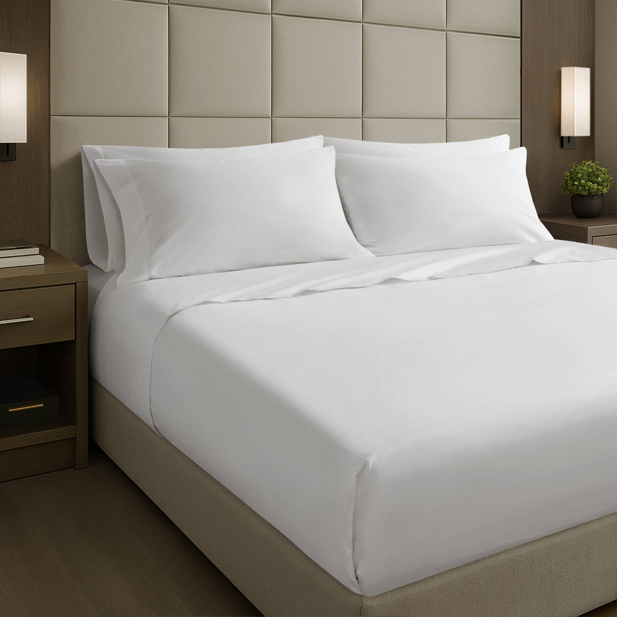 Percale Weave Luxury Cotton Sheet Set