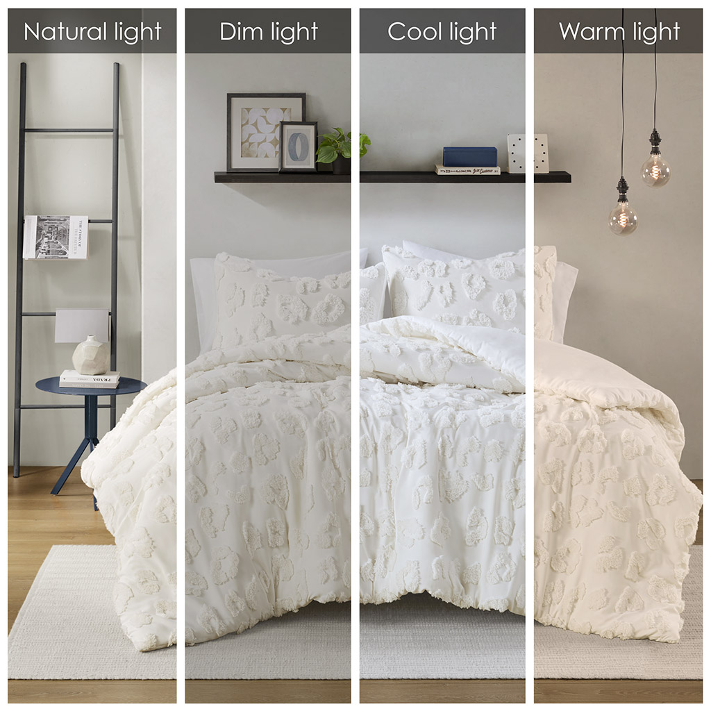 Larissa Animal Chenille Duvet Cover Set