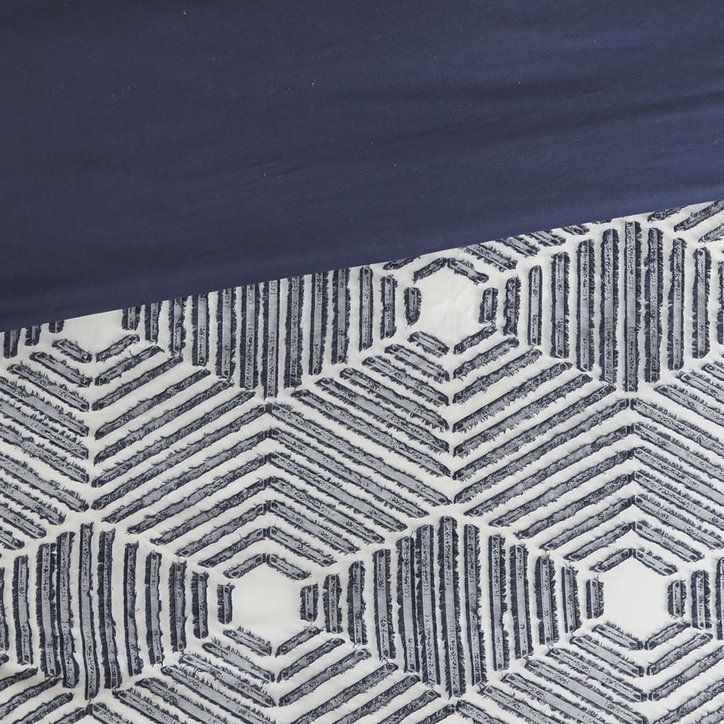 Ellipse Cotton Jacquard Comforter Set