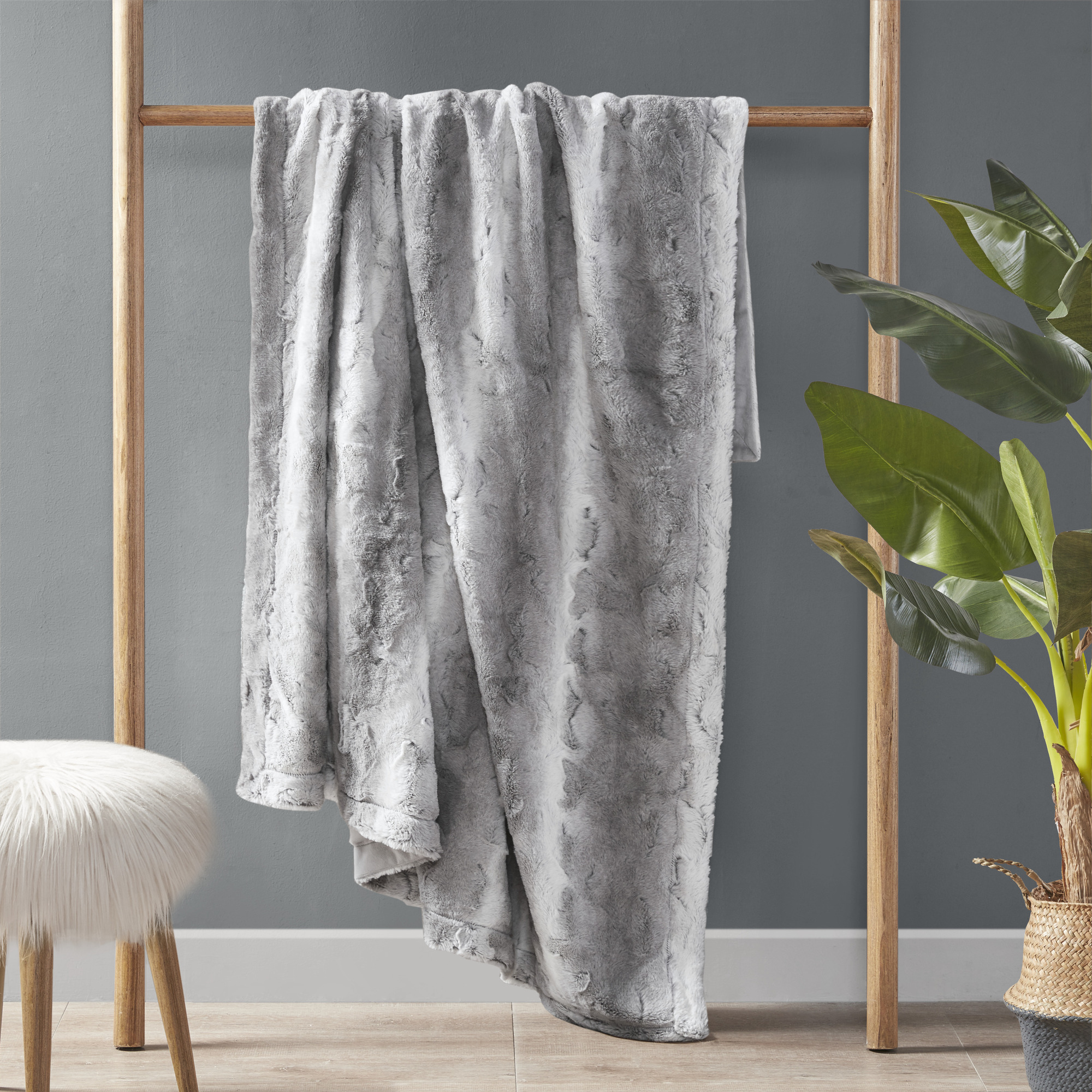 Zuri Faux Fur Throw