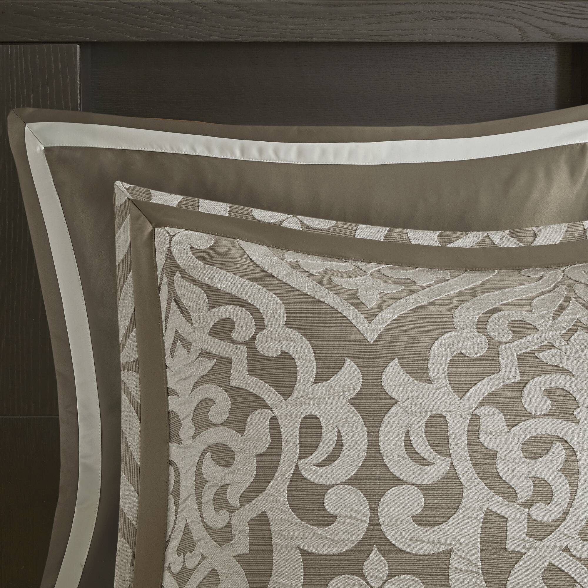 Odette 8 Piece Jacquard Comforter Set