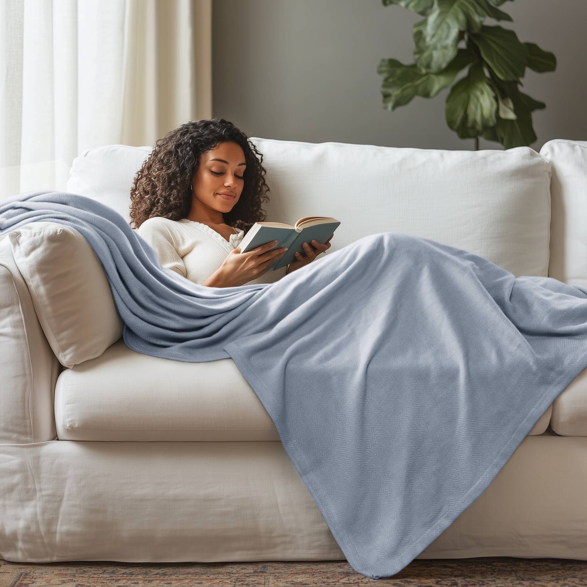 Bamboo Cotton Rayon Blanket
