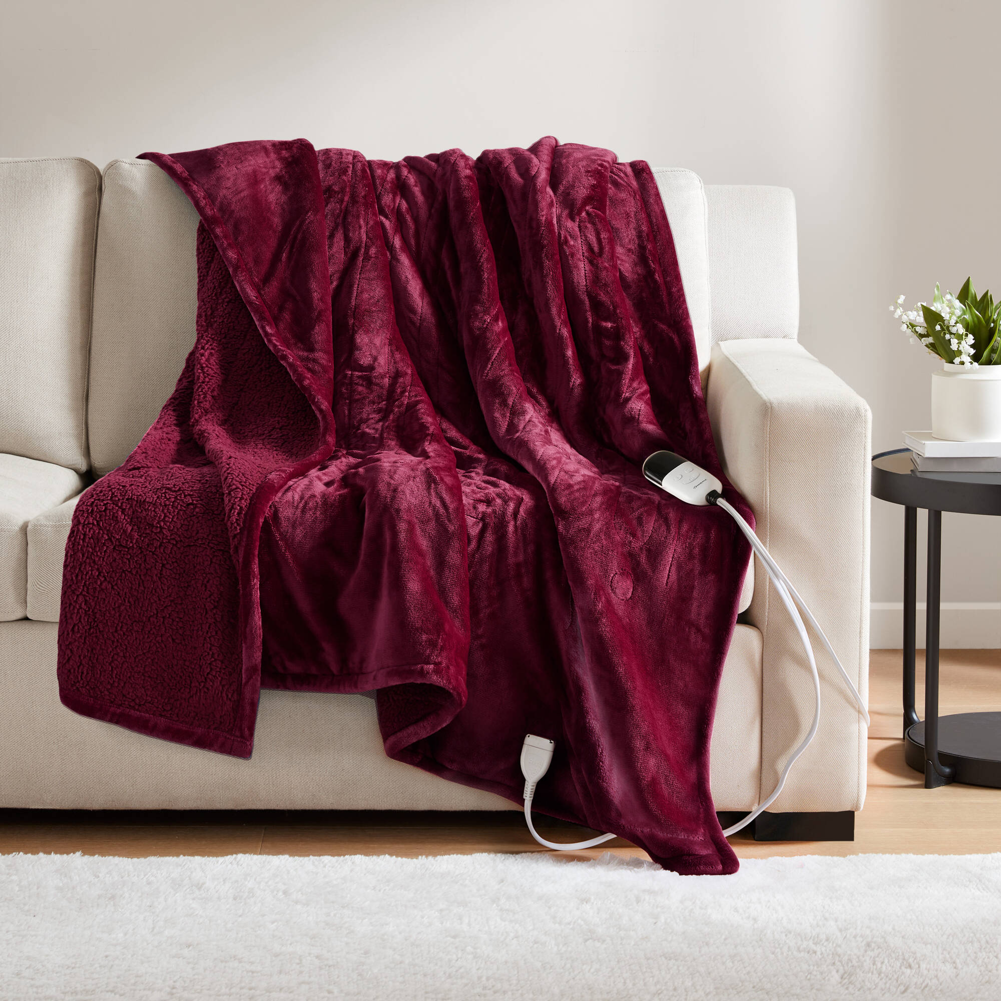 Heated Microlight to Berber Throw