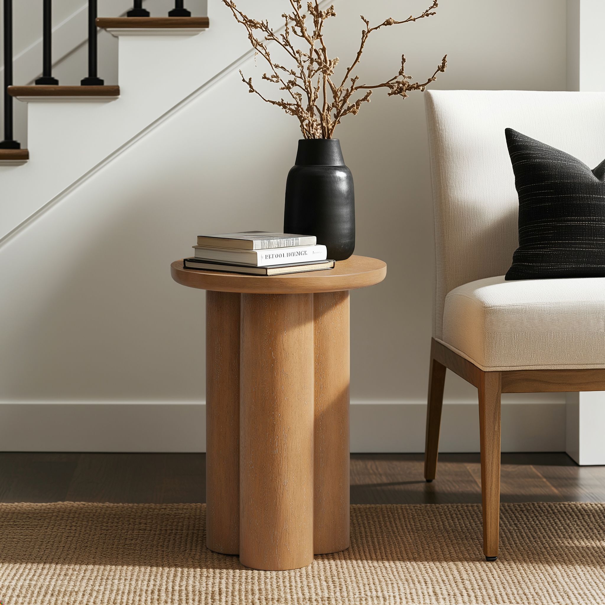Benji Round Accent Table