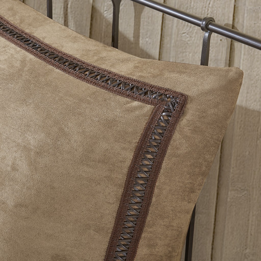 Hadley Plaid Euro sham