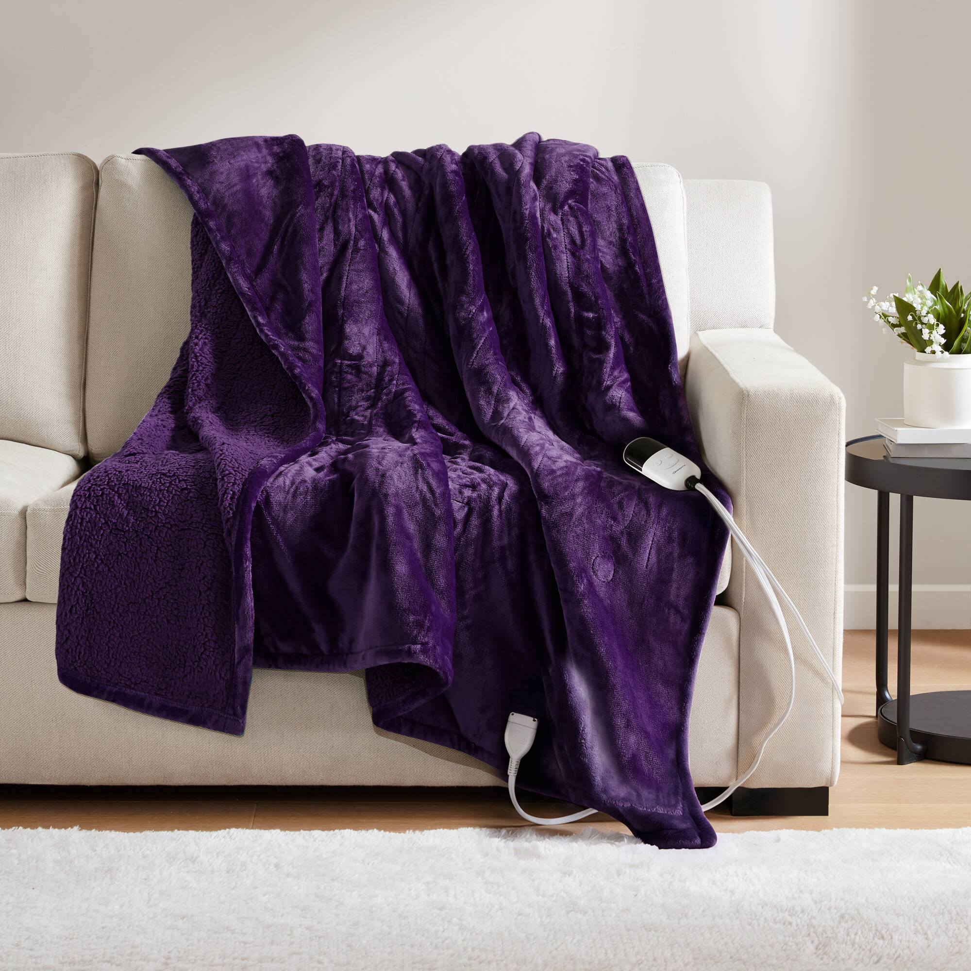 Heated Microlight to Berber Throw