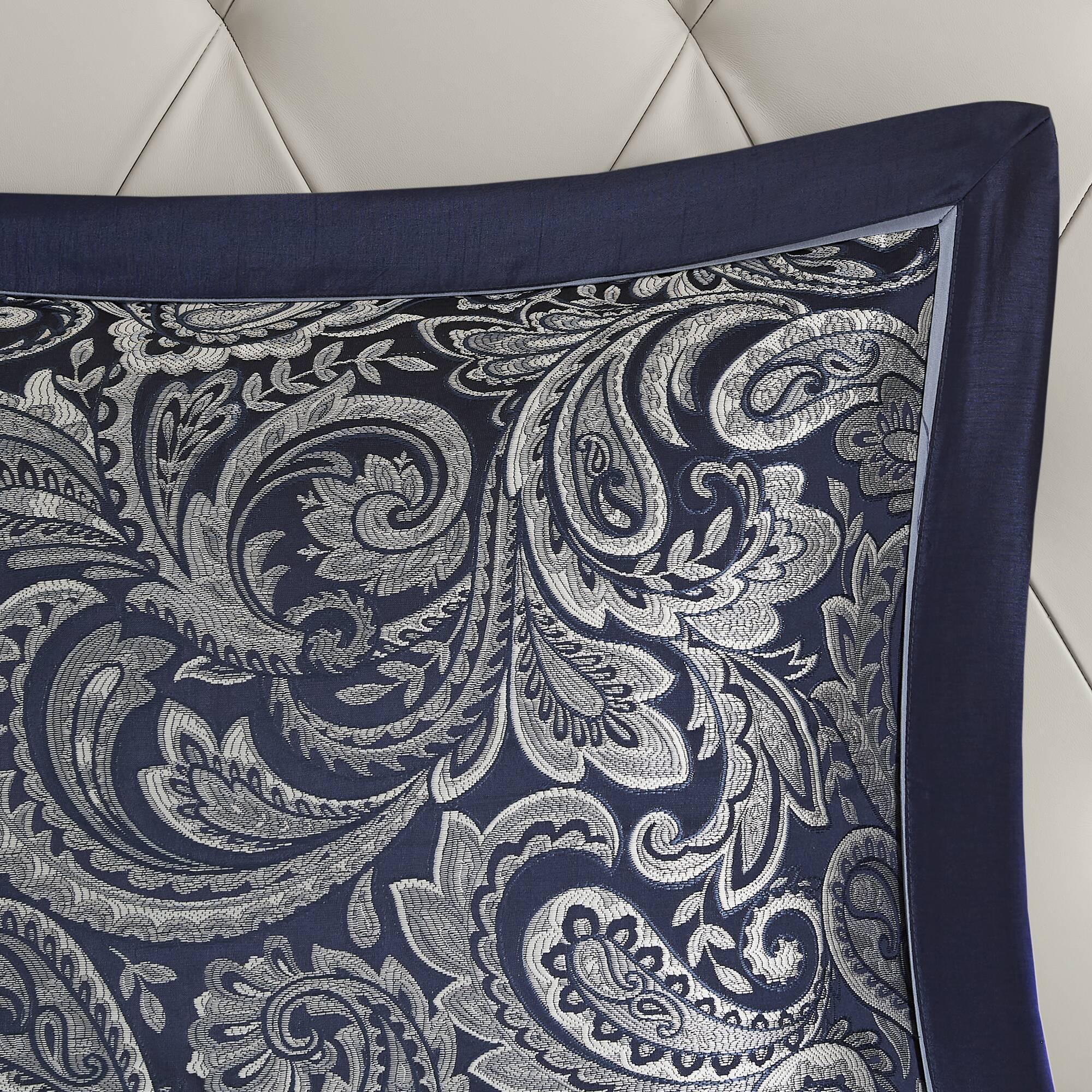 Aubrey 12 Piece Comforter Set with Cotton Bed Sheets