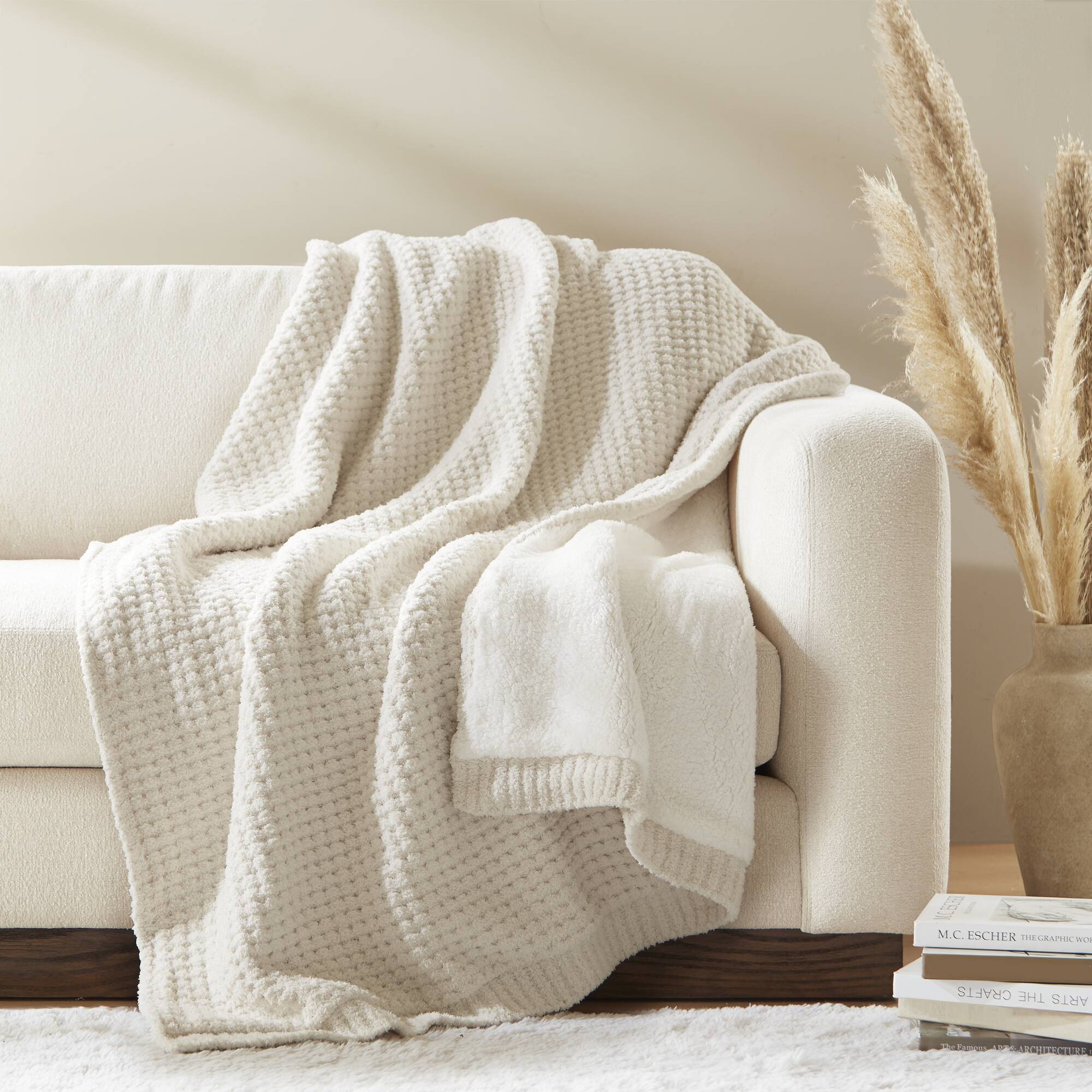 Rowan Waffle Knit Chenille Throw