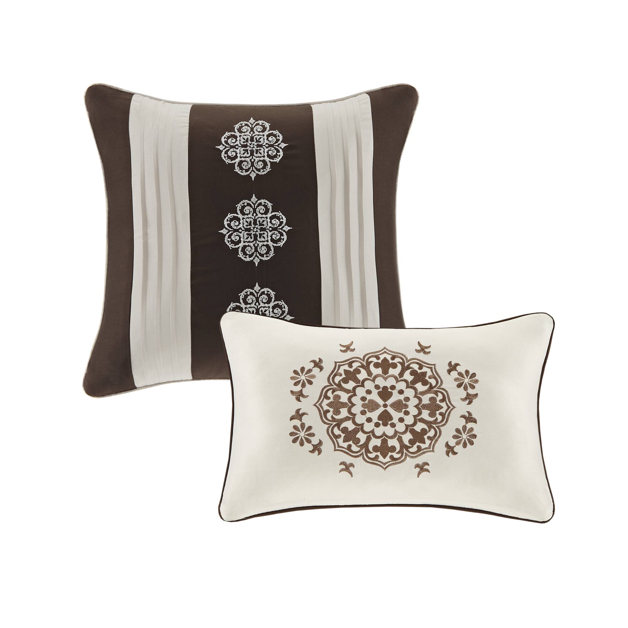 Zara 16 Piece Jacquard Comforter Set with 2 Bed Sheet Sets