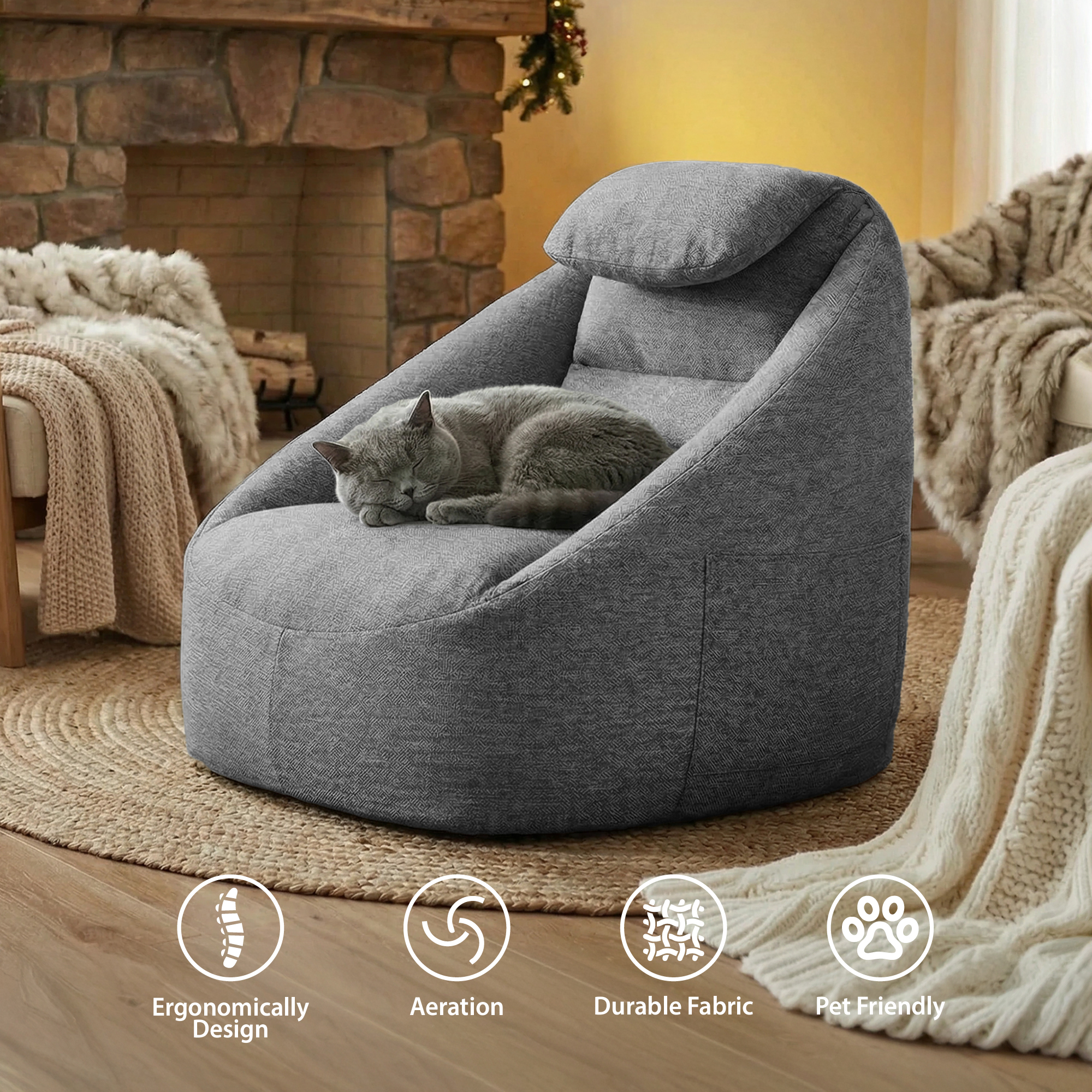 Cloud Ergonomic Couch