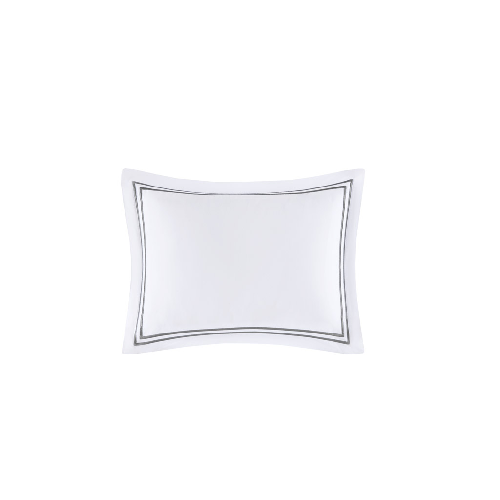 500 Thread Count Luxury Collection 100% Cotton Sateen Embroidered Duvet Cover Set